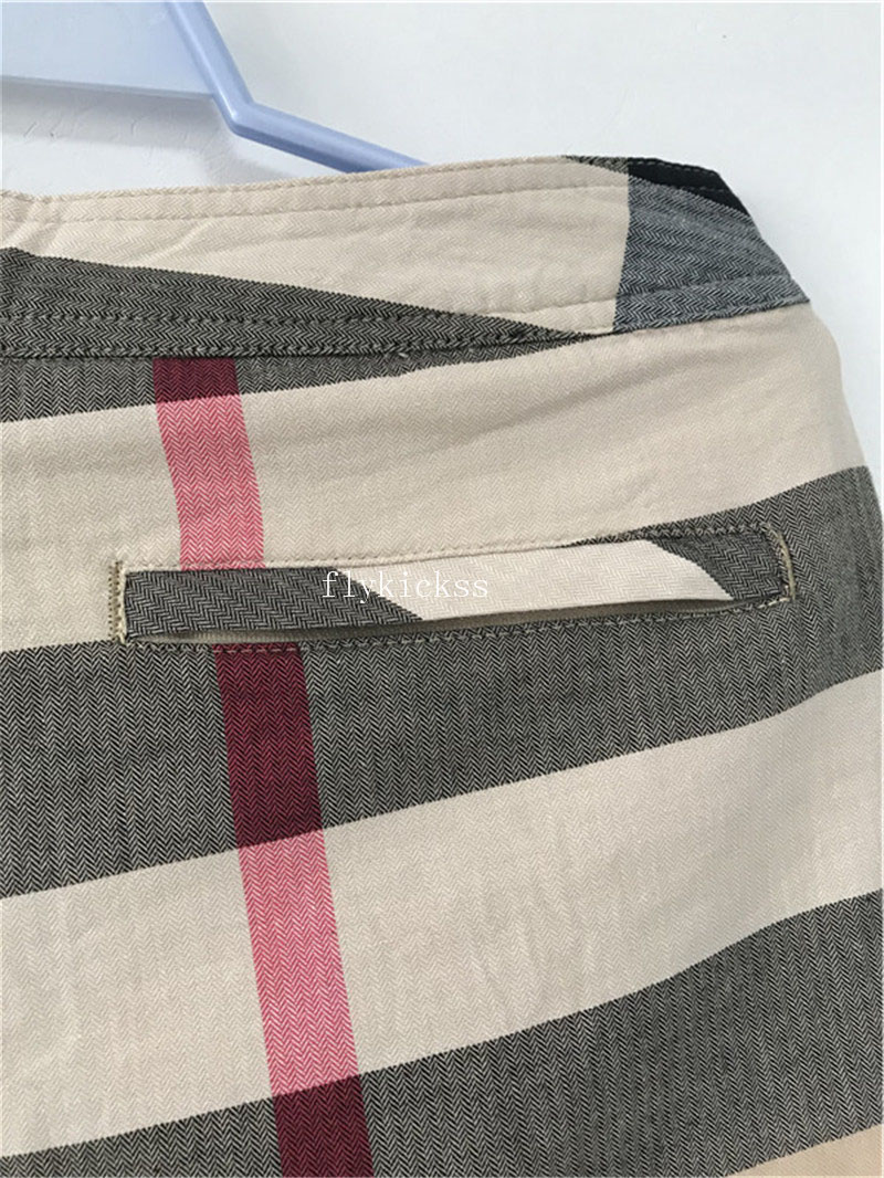 Burberry Sean Cotton Check Shorts